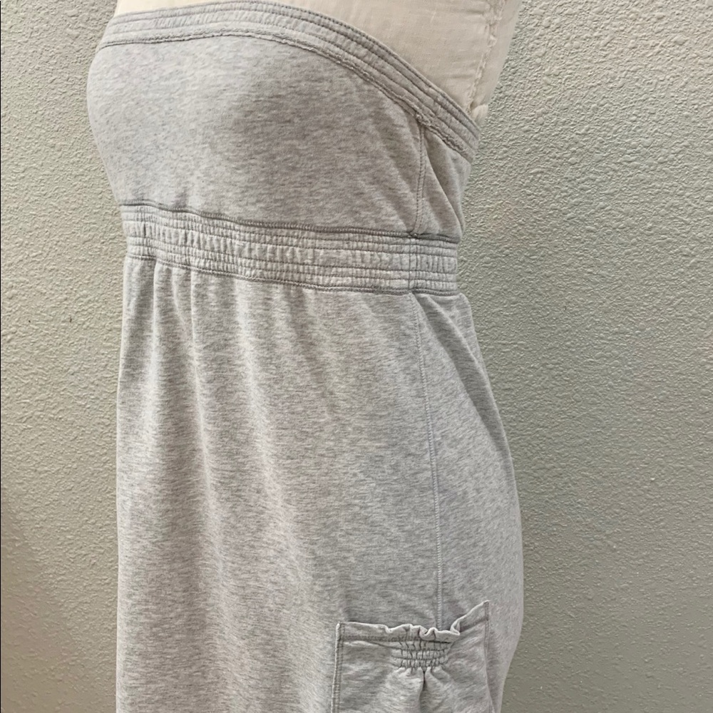 Hollister Heather Gray Tube Top Dress
